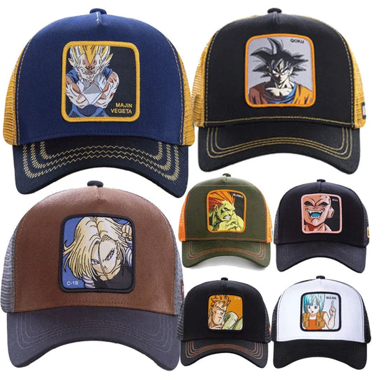 Dragon Ball Mesh Baseball Cap . 39 types