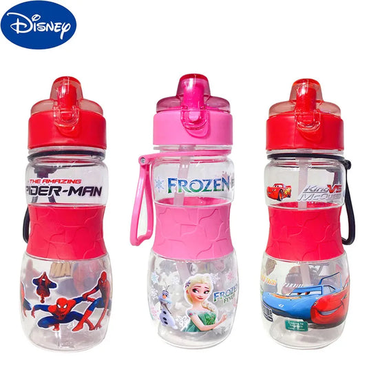 Disney Water Bottle with Straws