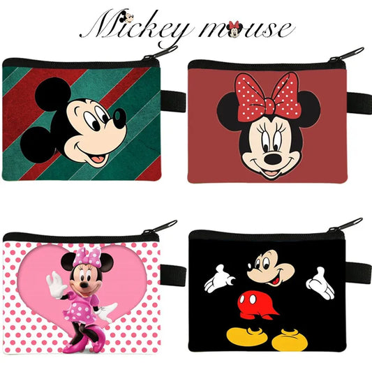 Disney Mickey Mouse Wallet for Women, Cosmetic bag Several types