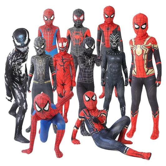 Spiderman Costume. 12 type